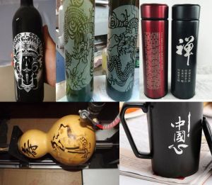 承德双桥区酒瓶葫芦工艺品激光雕刻机